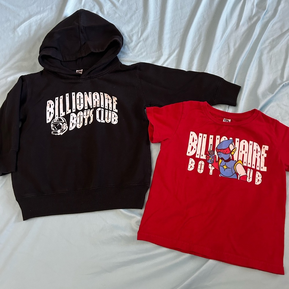 Billionaire boys club Kids toddler hoodie tshirt bundle 4T